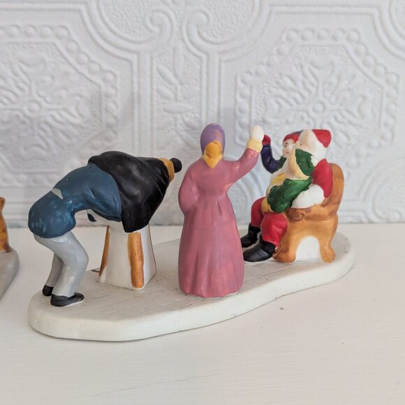 Lot of two Lemax Christmas Accessories - Picture with Santa and Fresh Fish - Picture 8 of 16